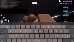 A hot gringa gets fucked hard in this steamy Roblox video