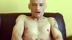 Masturbating my cock and watching sex movies is enough for me