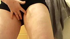 petite girls in homemade toilet fun