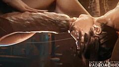 lara, are you ready for your guts to be rocked by this futanari?