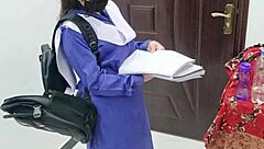 Pakistani Schoolgirl's First Sex With Stepfather!