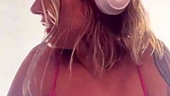 while husband trained, personal trainer banged me in gym back