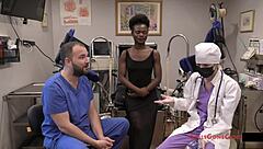 Rina Arem comes to the clinic for a yearly check-up