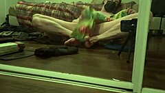 infamous1182 masturbates public outdoor with big cock 😏