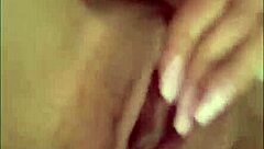 Beautiful mexican latina masturbates with dildo in hot morning