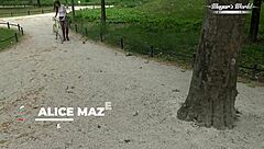 alice maze, how does it feel getting pounded backstage?