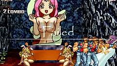 Saori Kido gets banged in a wild hentai gangbang scene.