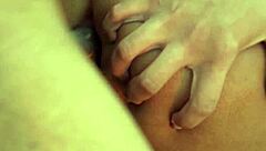A hot girl from Brazil is fucking with two guys at the same time