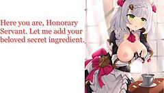 Noelle's new servant worships her feet in femdom