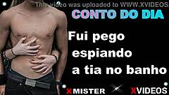 Caught Spying on Aunt Bathing