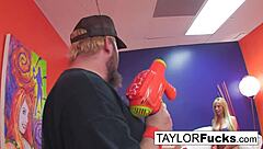 sexy girls play with bubbles?