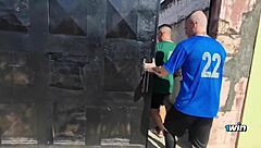 Football match brings a surprise for the team to suck them all