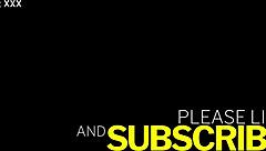 Submissive Bound Beauty Sucks Master’s Big Cock in Fetish Play