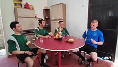 Football match brings a surprise for the team to suck them all