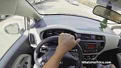 teen short haired blonde cutie picked up on street for doggystyle cash sex