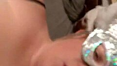 Does this ginger bbw lady enjoy being masked and dominated?