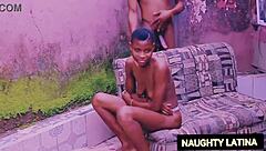 Naughty Latina girl in a hard sex ranking