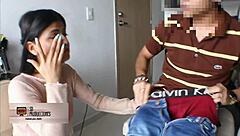 latina girl gets filled with cum by stepdad