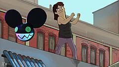 dancing character from bobs burgers bridged by lightwave