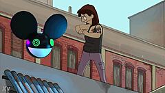 dancing character from bobs burgers bridged by lightwave