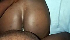 My ebony GF loves getting fucked from behind