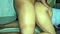 Indian bhabhi gets fucked hard in doggy style!