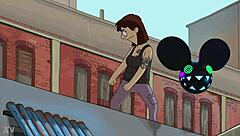 dancing character from bobs burgers bridged by lightwave