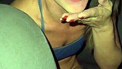 belinha in lingerie gets three cumshots in mouth from husband