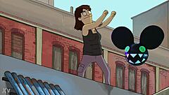 dancing character from bobs burgers bridged by lightwave