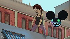 dancing character from bobs burgers bridged by lightwave