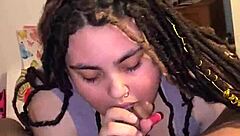 feeling the monster cock harden in my mouth