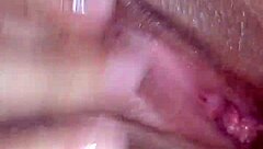 Curvy Amateur Squirts During Fingering