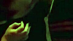 Amber Sucks Rookie Cameraman's Cock Interracially