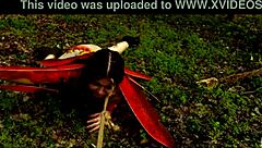 Lily Thot crawls in mud for anal domination!