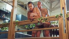 I attend to a hotel guest who requests a special service with her breasts