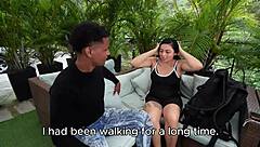 This Latina beauty got lost, our help unforgettable
