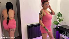 Look at this latina's huge boobs jumping and ass shaking in fetish preview. Does it turn you on?