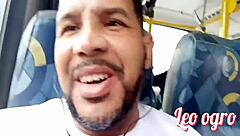 Banging Brazilian ass with monster cock, street style