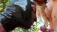 Is this fetish shemale jizzing or teasing?