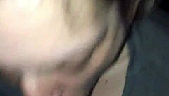 San gives amazing blow job