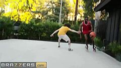 hailey rose double teamed by hollywood and jodie in wet wild threesome