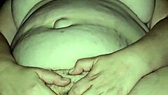 milf plays with her soft and cums in maledom scene