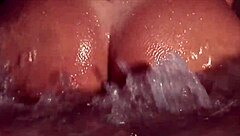 Brazilian Barbie Banks Gets Double Penetration In The Water?