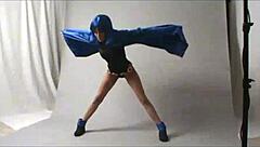 Amateur Cosplay Raven Fucked Outdoors