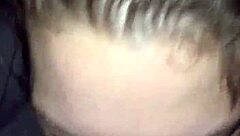 San gives amazing blow job