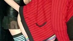 i enjoy watching brunette lola dominate with strap on pegging
