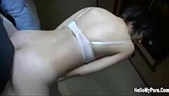 I watch japanese neighbors cheating again with schoolgirl