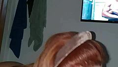 I watch Nathalia Fontes sucking the gringo passionately