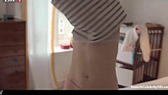 Louise Meritz And Ditte Louise's Sexy Handjob And Blowjob.