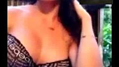 Feeling aroused in crossdressing while masturbating passionately